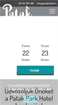 Mobile Screenshot of patakhotel-visegrad.hu